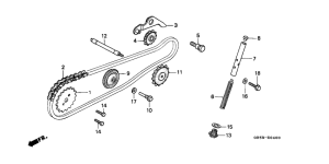 C90 Цепь грм / натяжное устройство