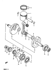 RM80 Вал коленчатый