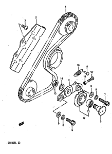 DR800 Balancer chain