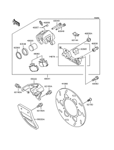  Задний тормоз