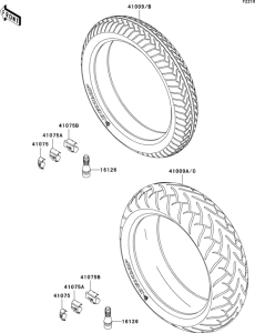ZX1200 Покрышки