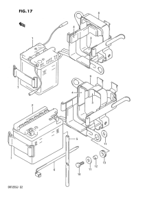 DR125 Аккумулятор
