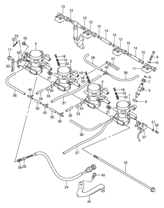 GSX1300R Дроссель