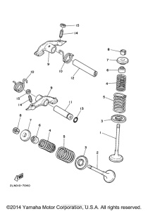 XT225R Клапана