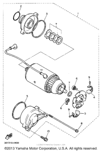 FJ1200W Стартер