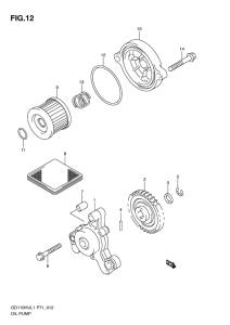 GD110 Маслонасос