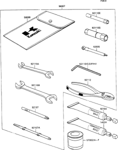 ZX1100 Инструмент