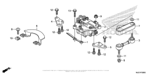 CBR600RR (ABS) Демпфер рулевой