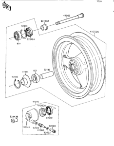 ZX750 Transom + tube