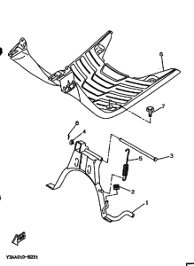 CW50 Support & repose pied