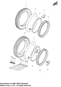 KE250 Колеса,покрышки