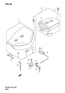 GZ125 Пружина