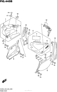 VL800B Frame Cover (Vl800L5 E33)