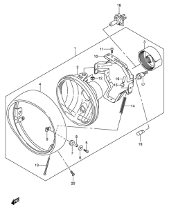 VL800 Отсутствующе