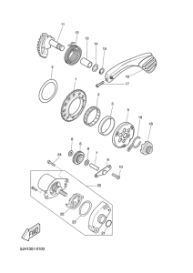 CW50RS Стартер