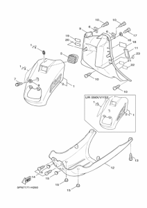 YW50 Щиток облицовочный