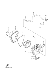 XVS1300A Впускная система 2
