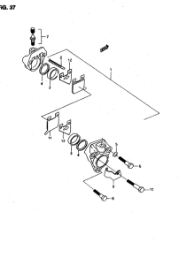RMX50 Передний суппорт