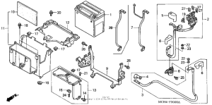 VTX1800F3 Аккумулятор