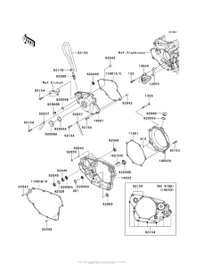  Крышки двигателя