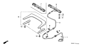 GL1500SE High mount stop light