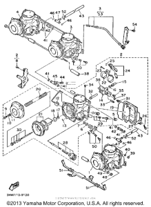 FZR600AC Карбюратор