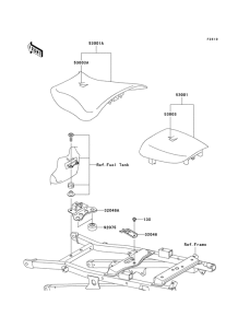 ZX600 Пружина