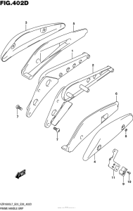 VZR1800 Frame Handle Grip (Vzr1800Bzl7 E33)