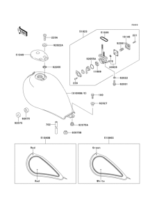 EN500 Fuel tank(1 / 2)(en500-b1)