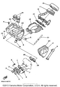 TT350T Воздушный фильтр