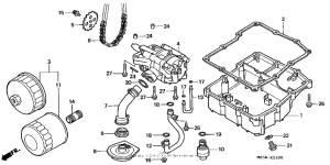 VF750C Масляный насос