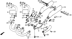 VF500C Глушитель