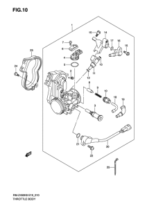 RM-Z450 Дроссель