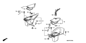 NT700V Fairing pocket