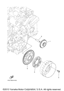 FZ09ECGY Стартер