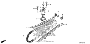 NHX110 Cam chain + tensioner