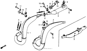 CR250R Глушитель