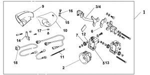 NT700V Front fog light set