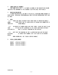 RM250 Catalog preface