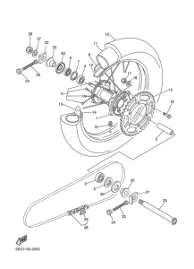 YZ250F Переднее колесо