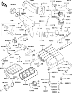 ZX750 Air cleaner(1 / 2)