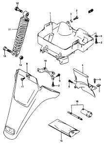 AP50 Заднее крыло