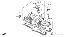 CB1300 Крышка головки цилиндров