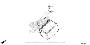 MSX125 Аккумулятор