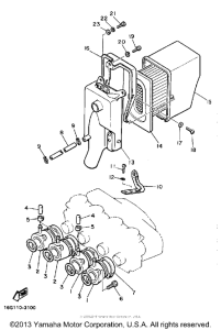 XJ650LJ Воздушный фильтр