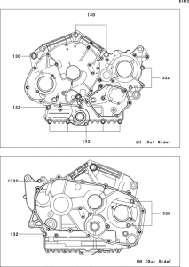 VN900 Болты крепления картера