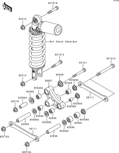 ZX900 Подвеска