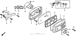 NU50 Воздушный фильтр