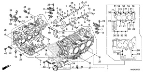 GL1800B Блок цилиндров