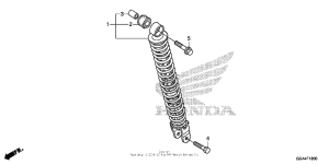 NPS50 Задние амортизаторы